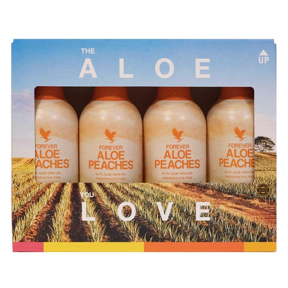 4-Pack Forever Aloe Peaches™